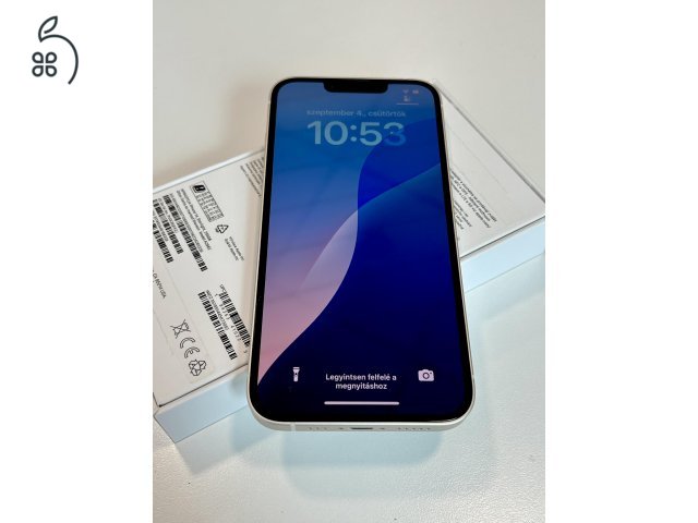 Újszerű iPhone 14 Starlight 256GB! Független 3Hó Gar + Beszámítás! 