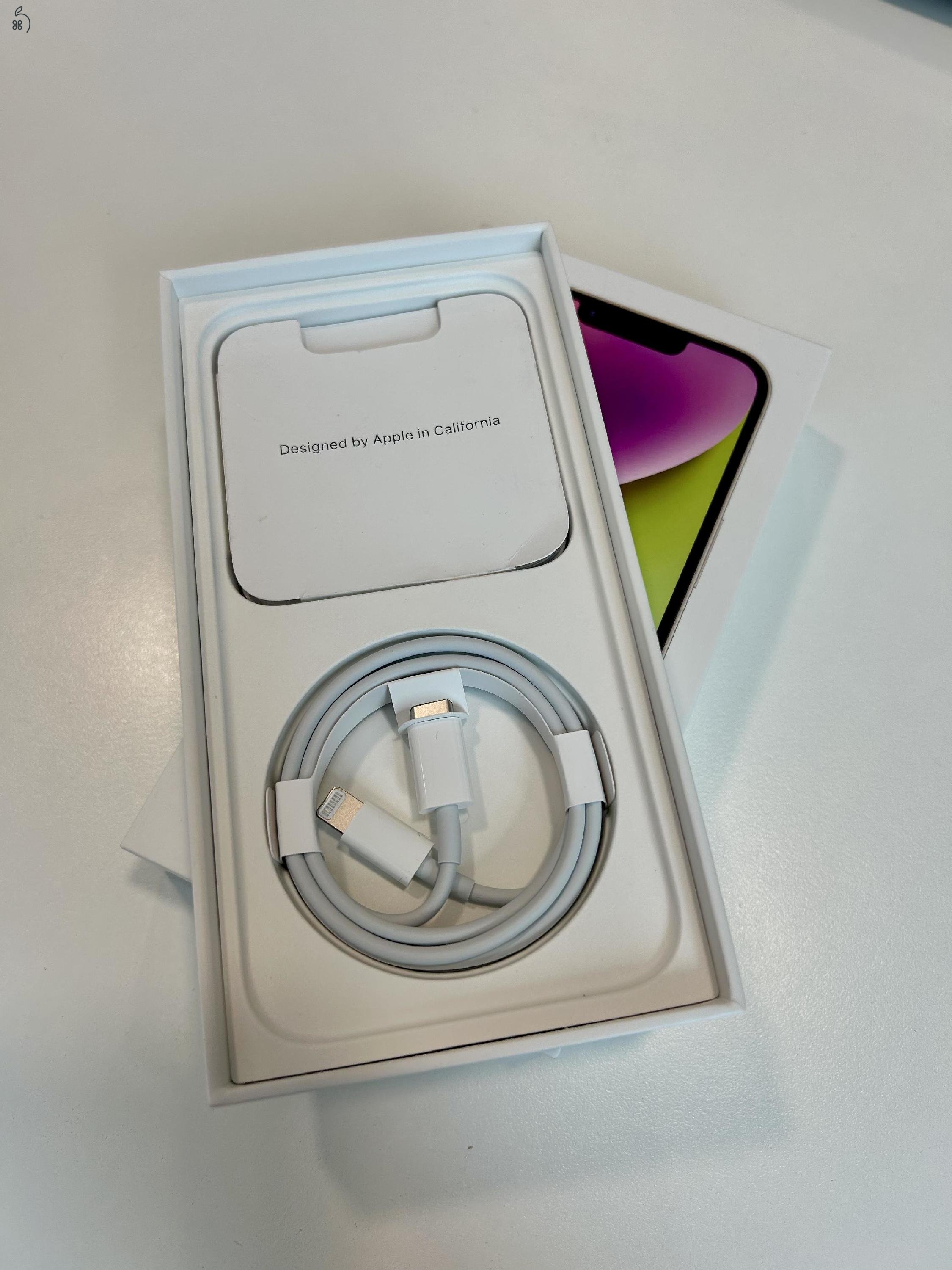Újszerű iPhone 14 Starlight 256GB! Független 3Hó Gar + Beszámítás! 