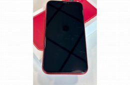 Megkímélt iPhone 11 RED 64GB 100% Akku