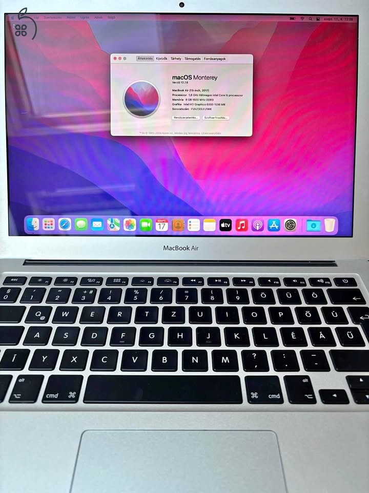 Apple MacBook Air 7.2 A1466 13