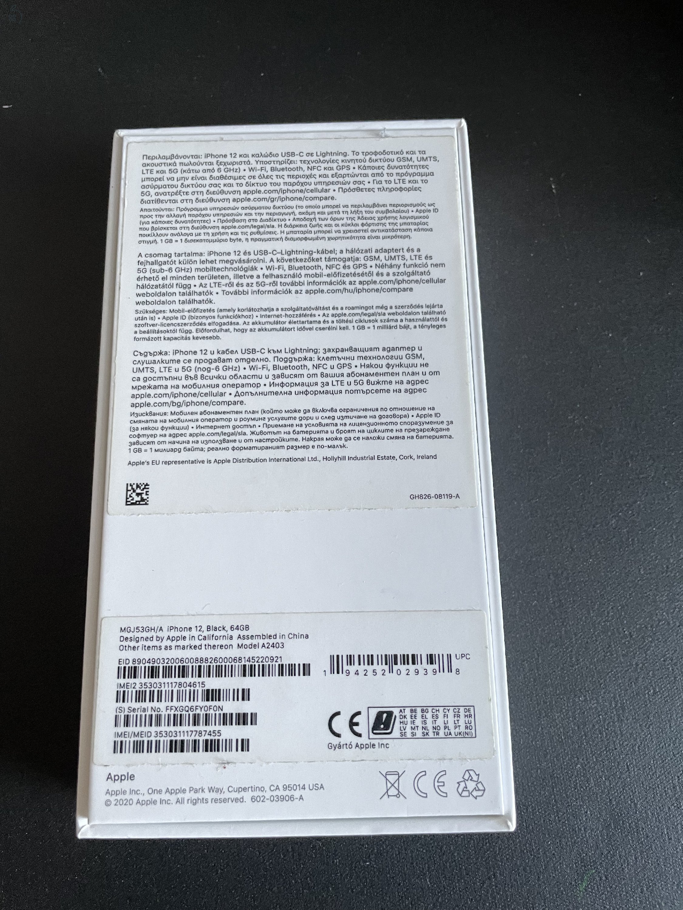 Apple Iphone 12 használt