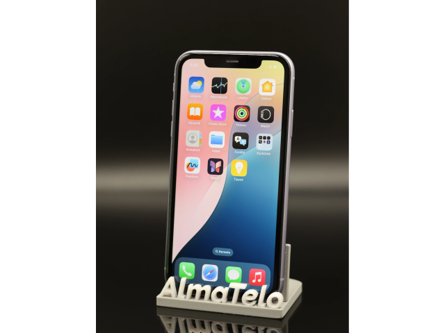 Apple iPhone 11 64 GB Purple 100% akku - 12 HÓ GARANCIA