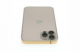 !! 1 ÉV GARANCIA !! Apple iPhone 12 Pro Max 256 GB Gold 100%
