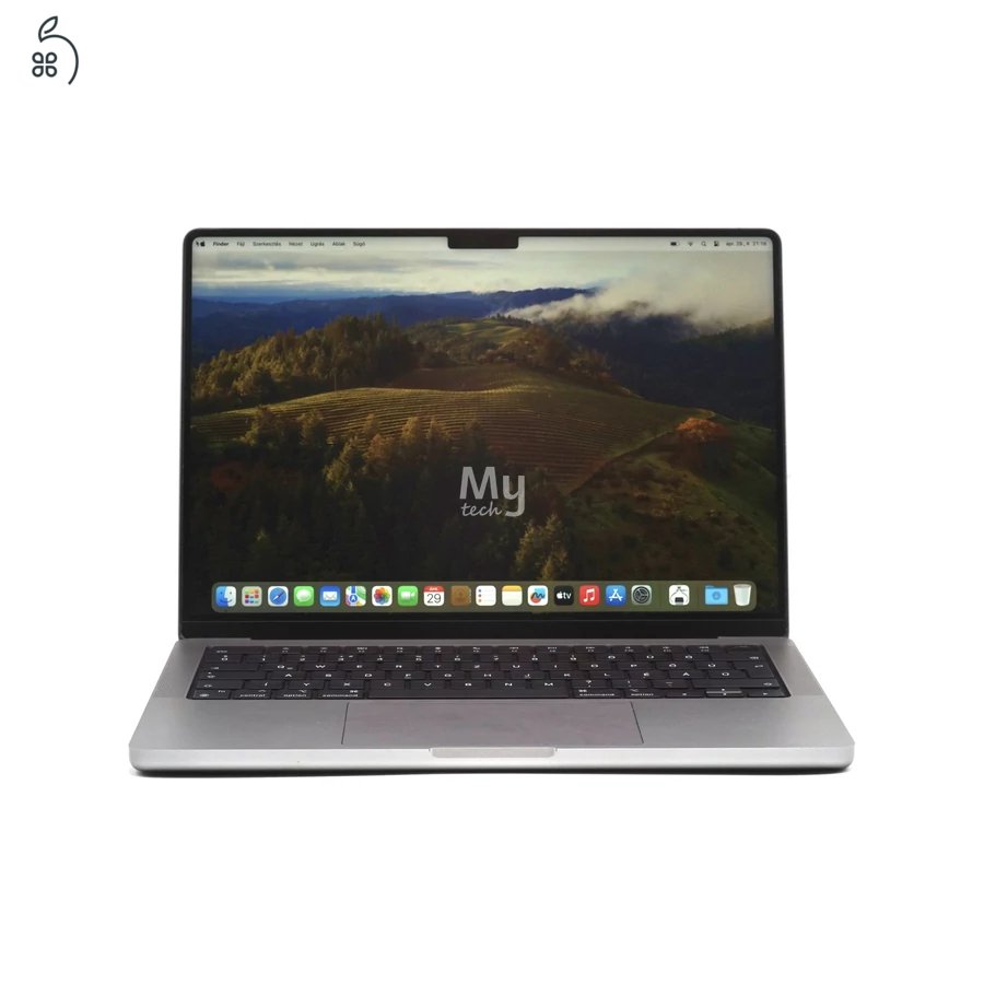 MacBook Pro 14″ 2021, M1 Pro 10 core, 32 GB RAM, 16 core GPU, 1 TB SSD, Space Gray 27% Áfás