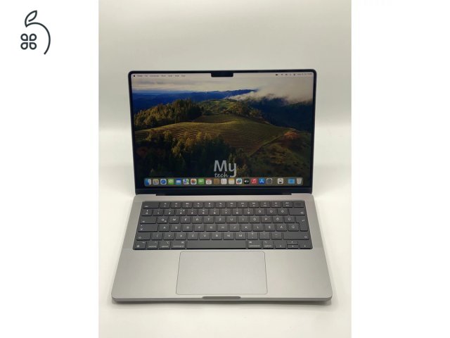MacBook Pro 14 inch M1  16gb ram 512gb SSD 27% Áfás 34 Ciklus