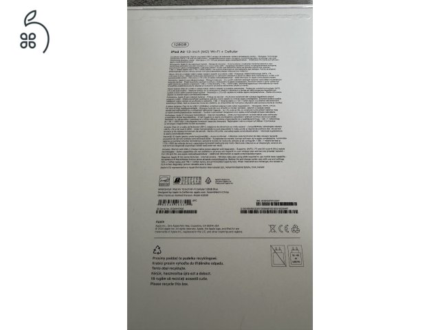 iPad Air 2024 (M2) 13” 128 GB Wi-Fi+Cellular Blue & Apple Pencil Pro