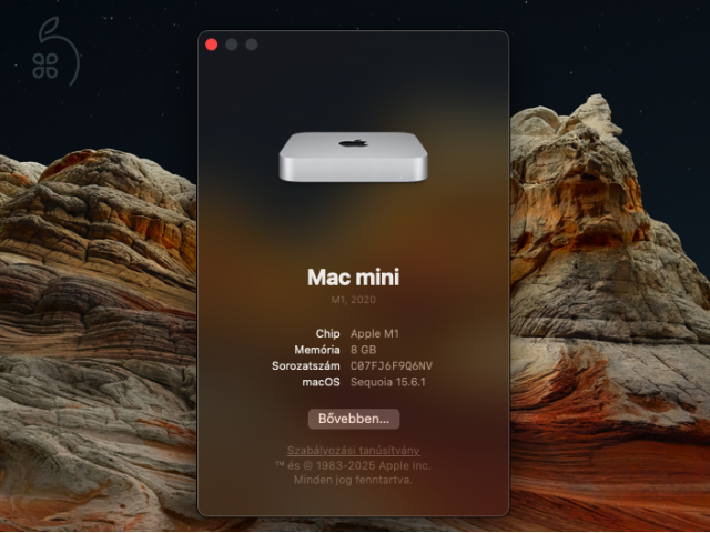 KIVÉTELES AJÁNLAT! - Apple Mac Mini M1/Magic Keyboard(2024, USB-C)/MX Master 3S for Mac