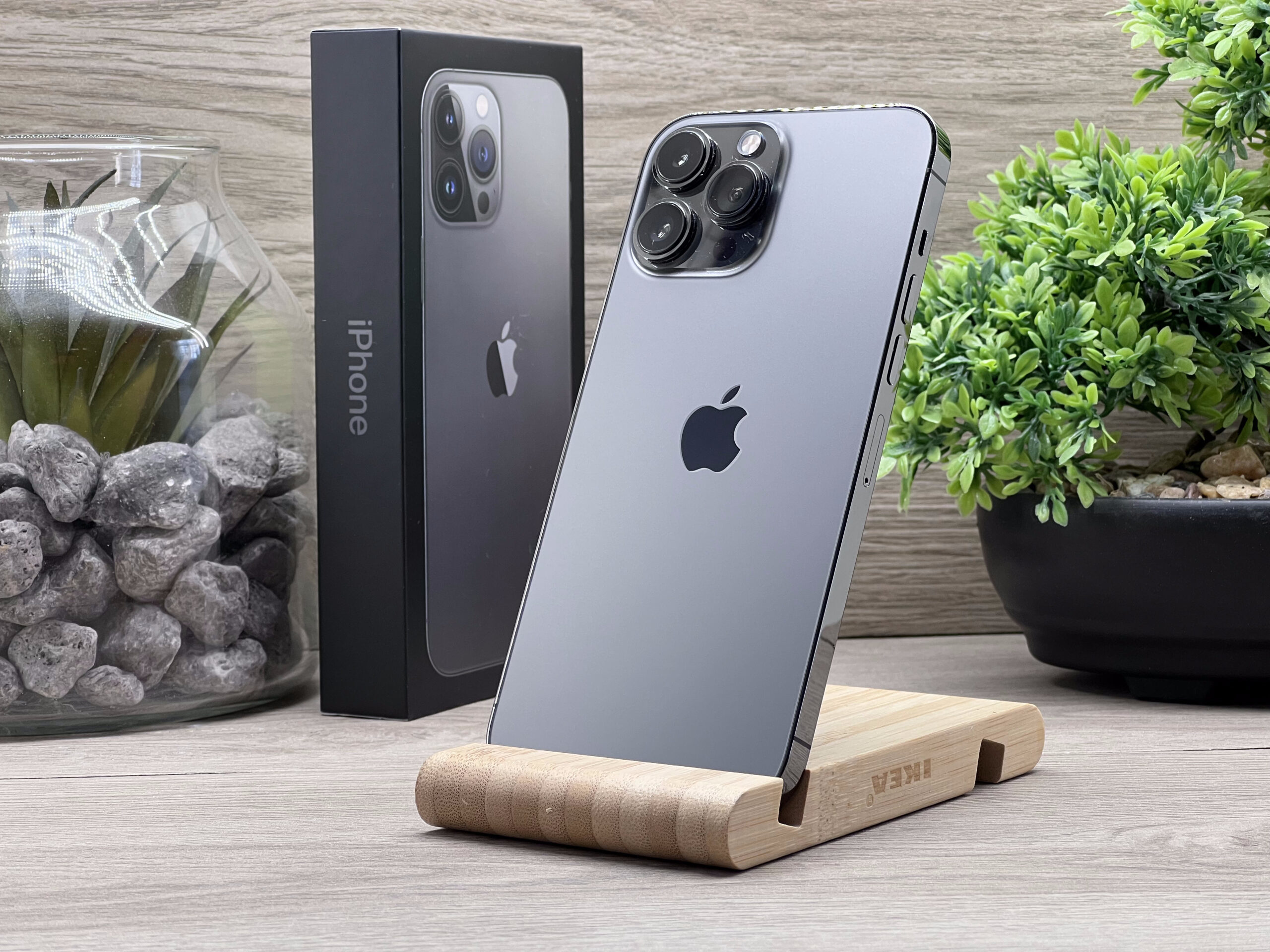 Hibátlan iPhone 13 Pro Max Graphite 128GB 2 ÉV Garanciával Számlával 90% Aksi