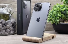 Hibátlan iPhone 13 Pro Max Graphite 128GB 2 ÉV Garanciával Számlával 90% Aksi