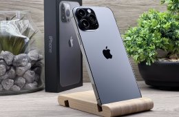 Hibátlan iPhone 13 Pro Max Graphite 128GB 2 ÉV Garanciával Számlával 90% Aksi