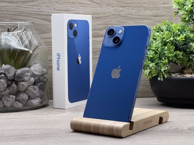 iPhone 13 Blue 128GB 2 ÉV Garanciával Számlával 90% Aksi