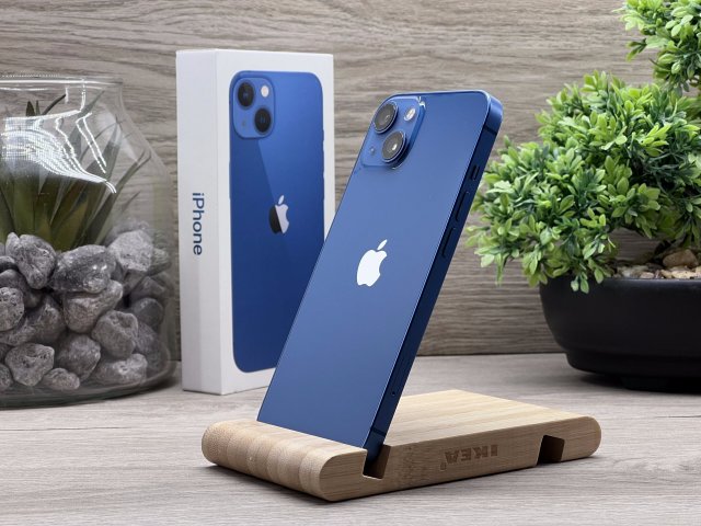 iPhone 13 Blue 128GB 2 ÉV Garanciával Számlával 90% Aksi