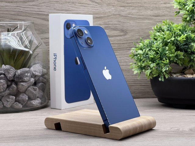 iPhone 13 Blue 128GB 2 ÉV Garanciával Számlával 90% Aksi