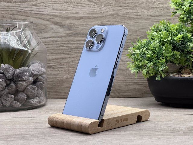 iPhone 13 Pro Sierra Blue 128GB 2 ÉV Garanciával Számlával 100% Aksi