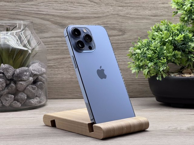 iPhone 13 Pro Sierra Blue 128GB 2 ÉV Garanciával Számlával 100% Aksi