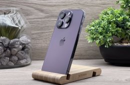 iPhone 14 Pro Deep Purple 128GB 2 ÉV Garanciával Számlával 92% Aksi