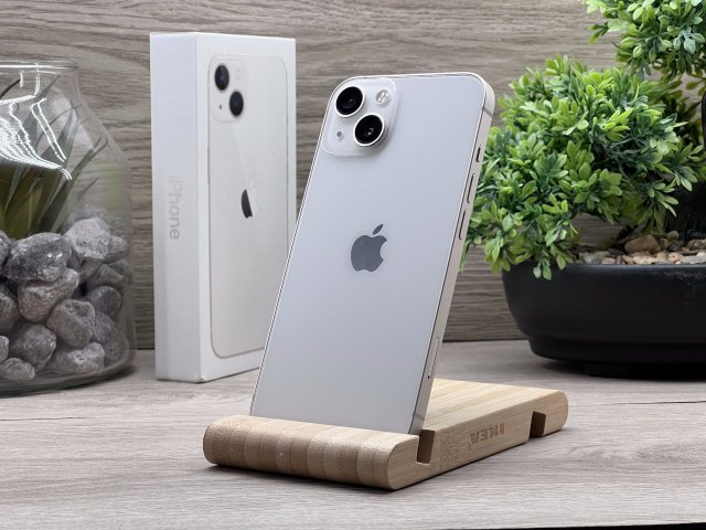 Hibátlan iPhone 13 Starlight 128GB 2 ÉV Garanciával Számlával 95% Aksi