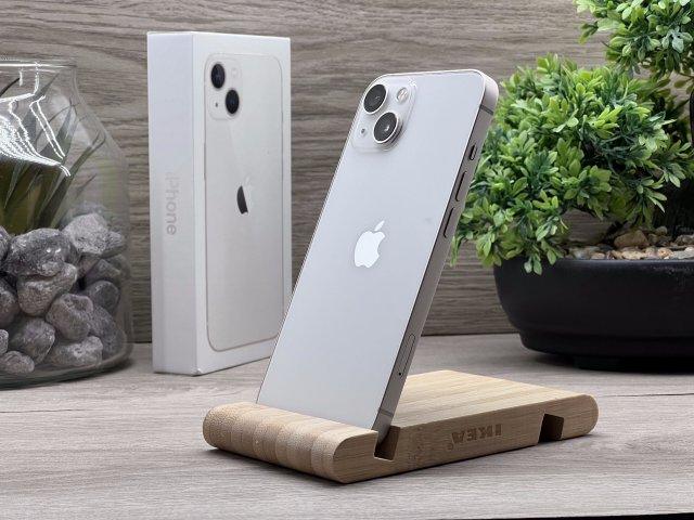 Hibátlan iPhone 13 Starlight 128GB 2 ÉV Garanciával Számlával 95% Aksi