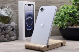 Hibátlan iPhone 16E White 128GB 2 ÉV Garanciával Számlával 100% Aksi (14 Ciklus)