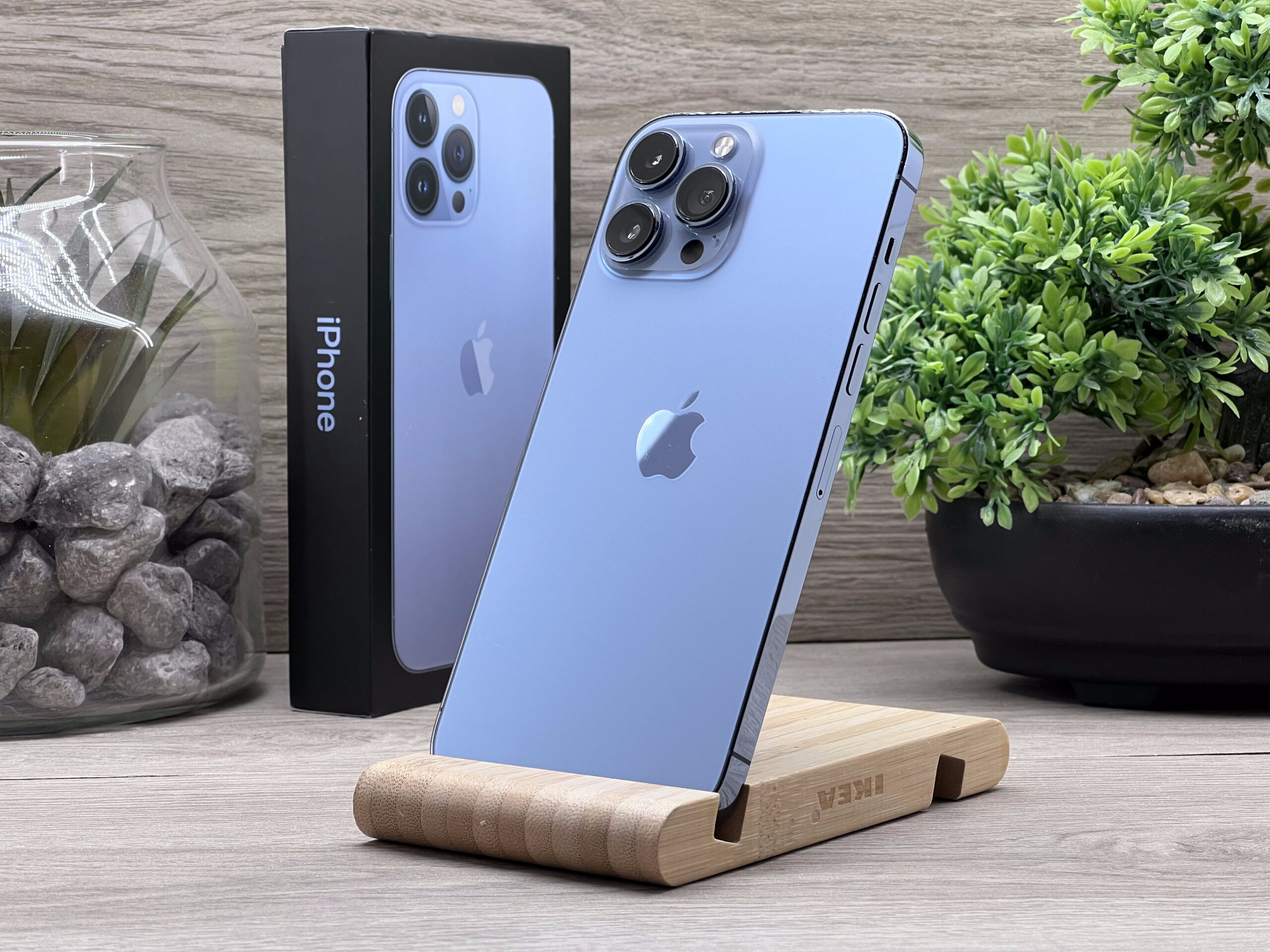 Hibátlan iPhone 13 Pro Max Sierra 128GB 2 ÉV Garanciával Számlával 100% Aksi