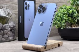 Hibátlan iPhone 13 Pro Max Sierra 128GB 2 ÉV Garanciával Számlával 100% Aksi