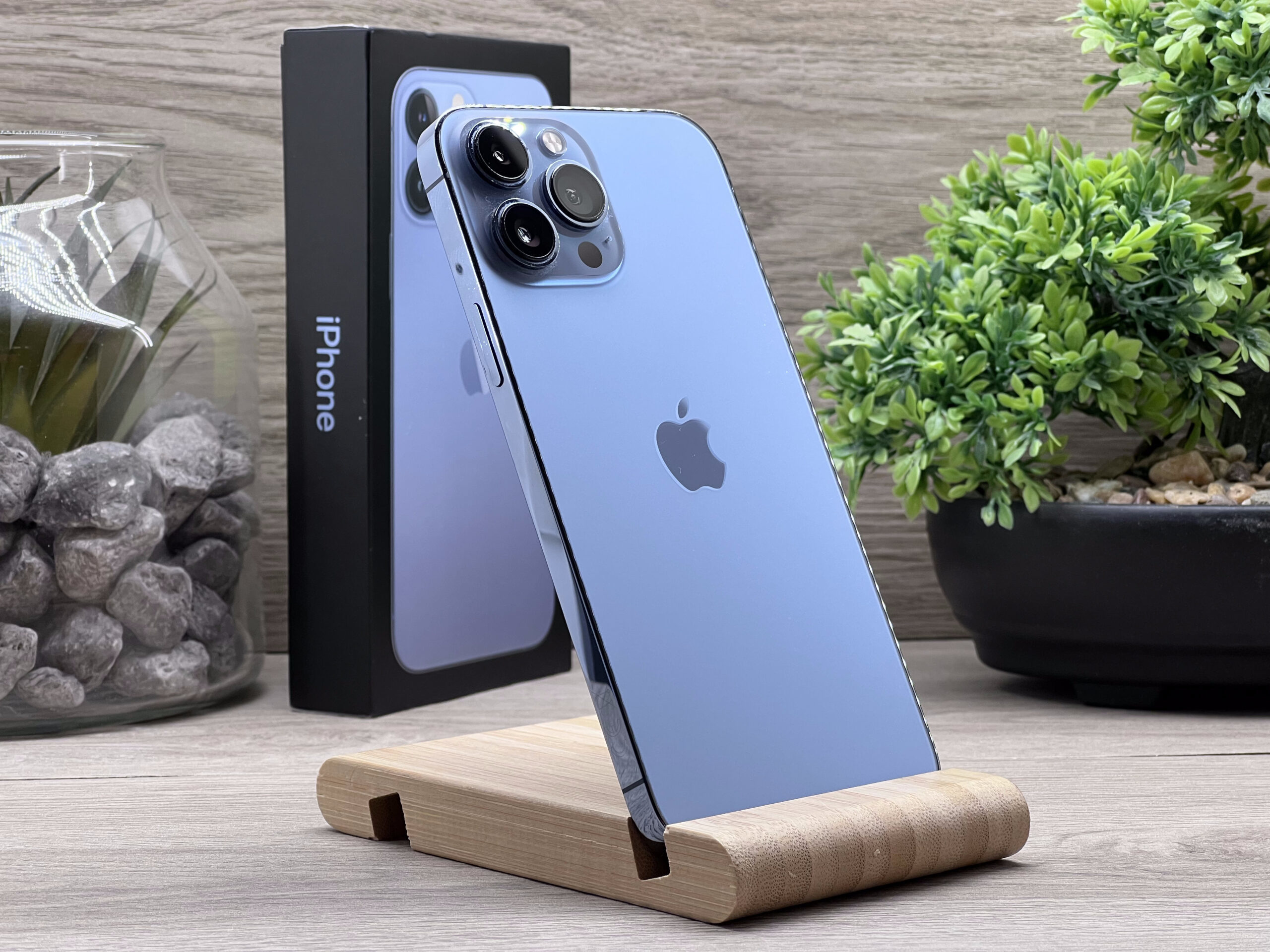 Hibátlan iPhone 13 Pro Max Sierra 128GB 2 ÉV Garanciával Számlával 100% Aksi