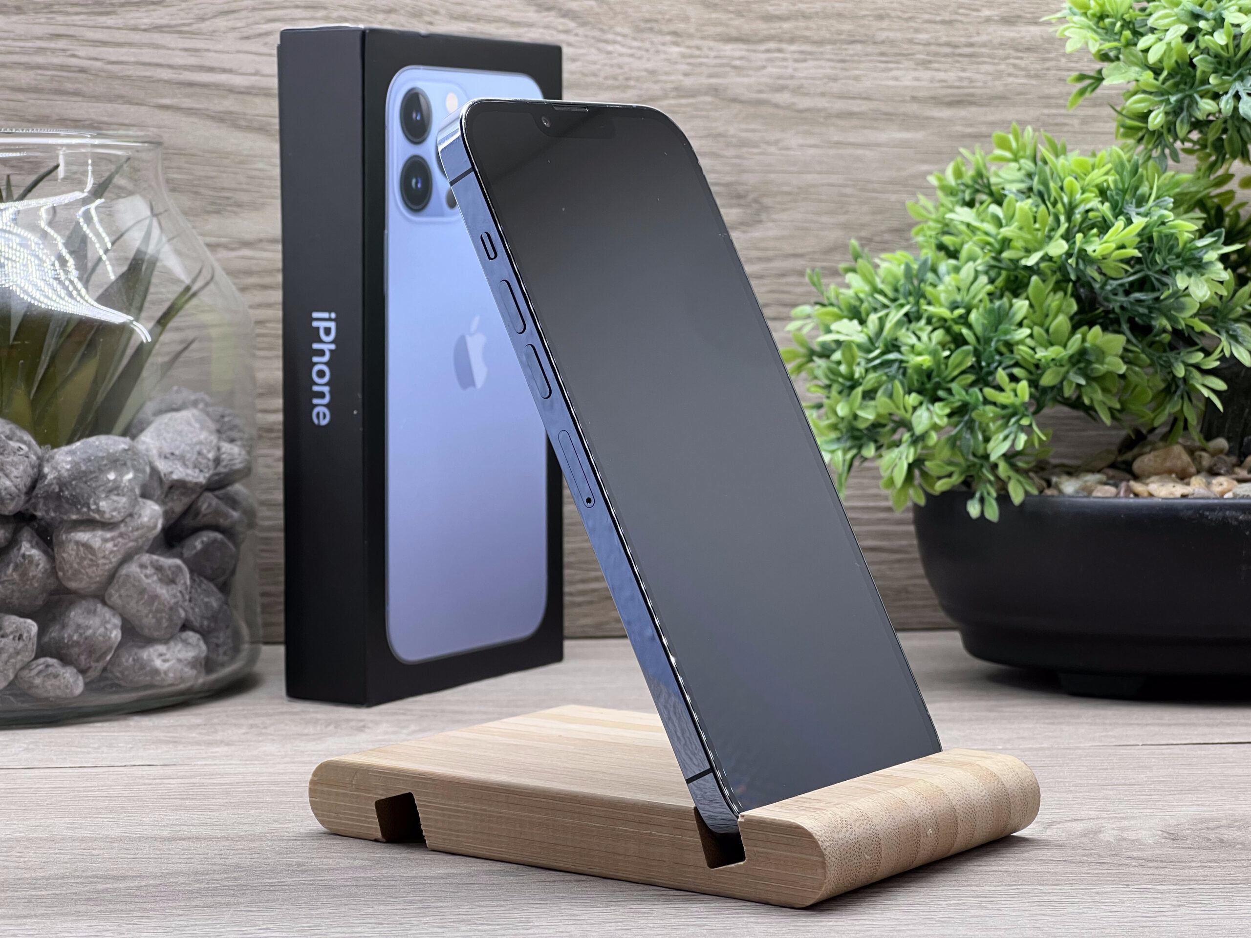 Hibátlan iPhone 13 Pro Max Sierra 128GB 2 ÉV Garanciával Számlával 100% Aksi