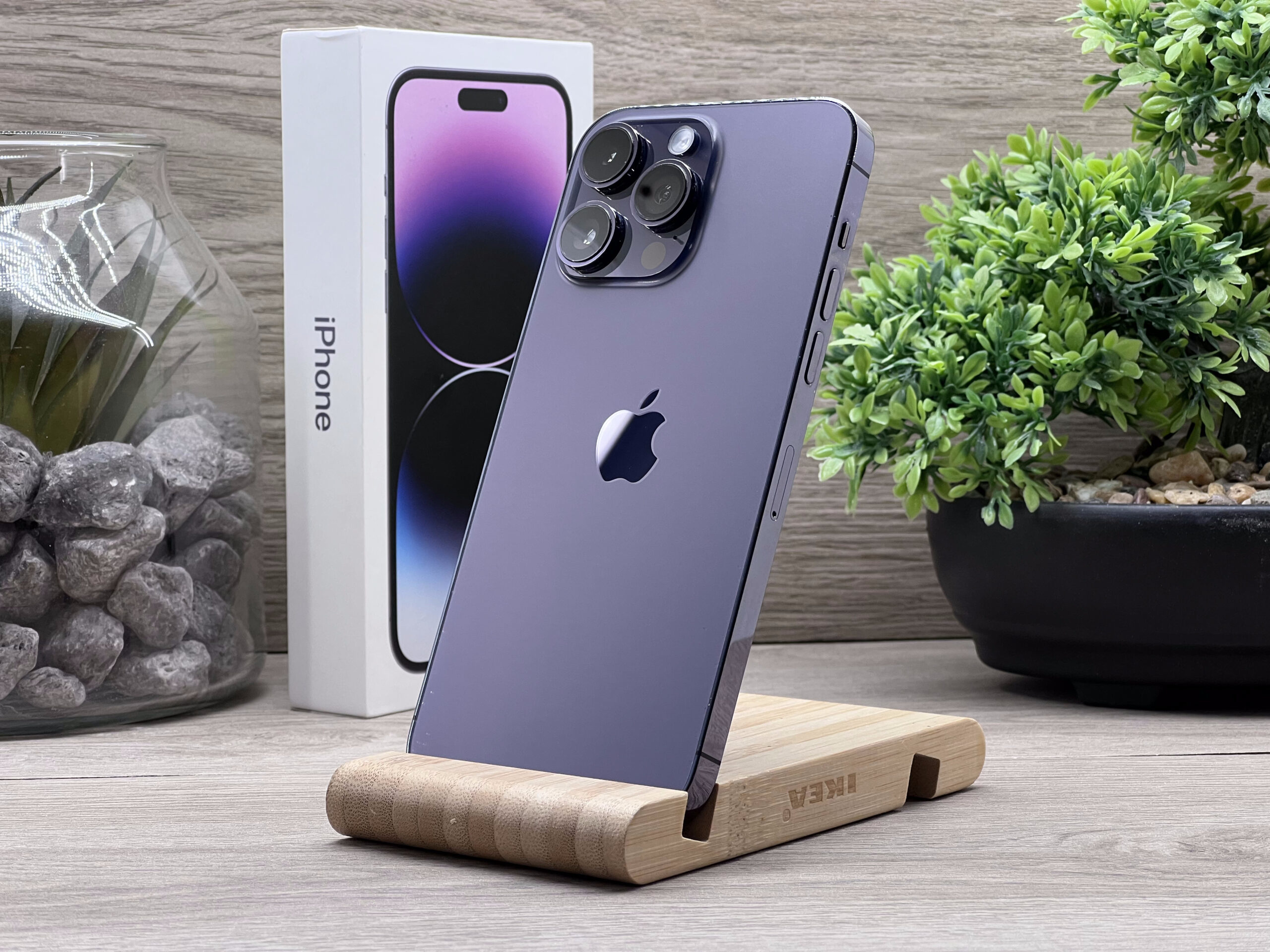 Hibátlan iPhone 14 Pro Max Deep Purple 128GB 2 ÉV Garanciával Számlával 93% Aksi