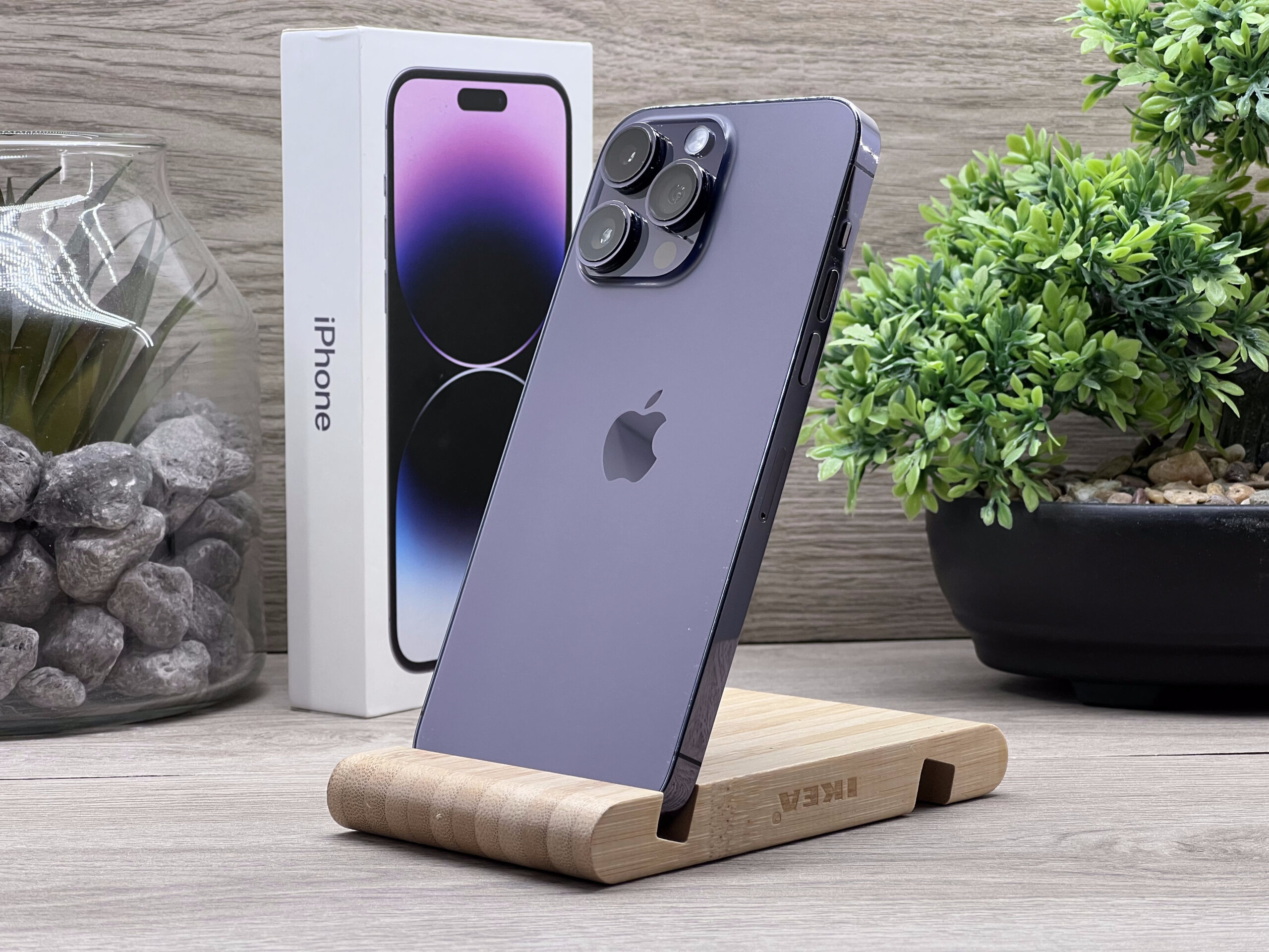 Hibátlan iPhone 14 Pro Max Deep Purple 128GB 2 ÉV Garanciával Számlával 93% Aksi