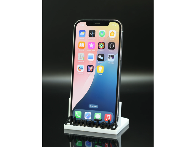 Apple iPhone 12 Pro 128 GB Silver 100% akku - 12 HÓ GARANCIA