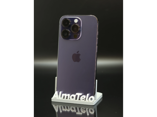 Apple iPhone 14 Pro 128 GB Deep Purple 100% akku - 12 HÓ GARANCIA