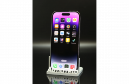 Apple iPhone 14 Pro 128 GB Deep Purple 100% akku - 12 HÓ GARANCIA