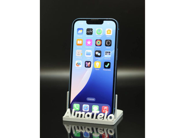 Apple iPhone 13 256 GB Blue 100% akku - 12 HÓ GARANCIA