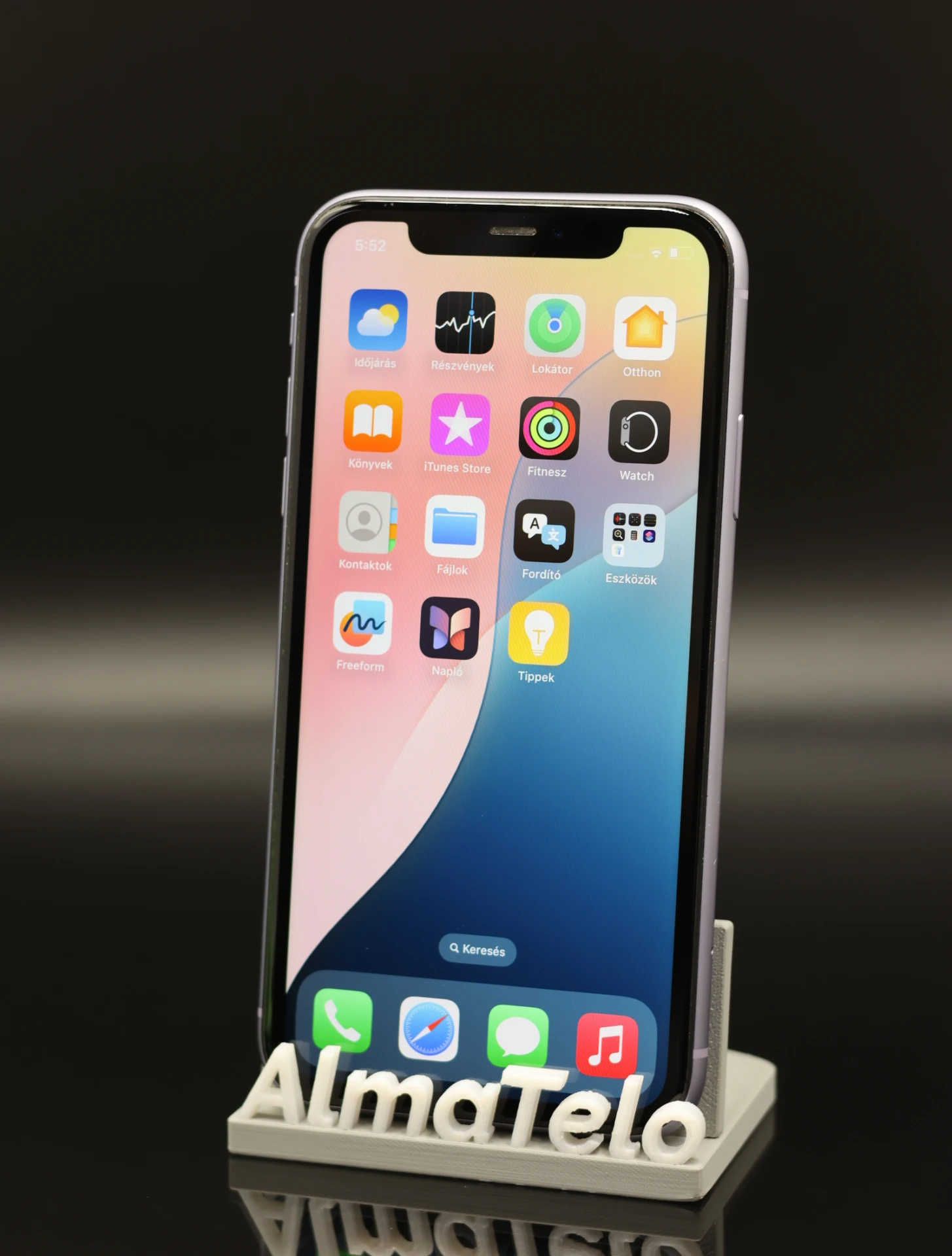 Apple iPhone 11 128 GB Purple 100% akku - 12 HÓ GARANCIA
