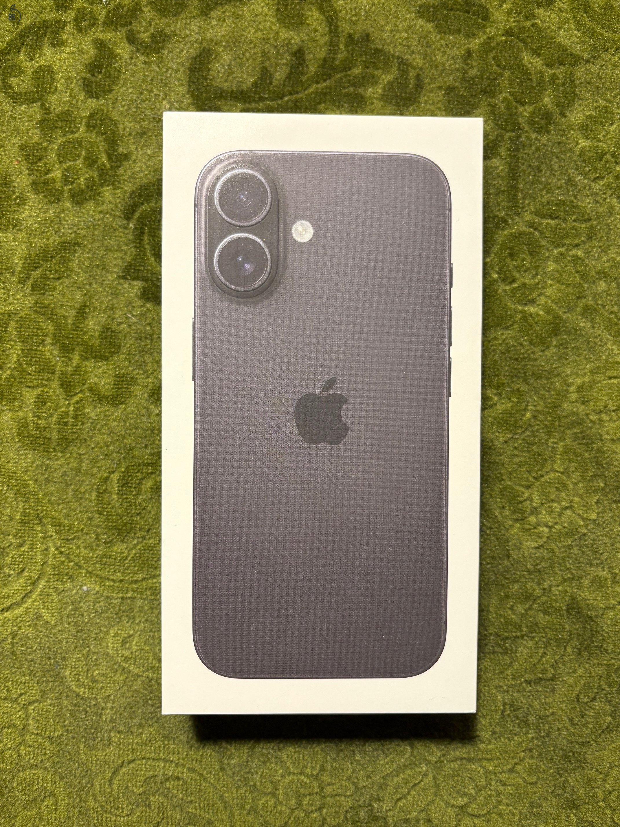 Apple iPhone 16, Black, 128 GB (One), Apple tok, Fóliák