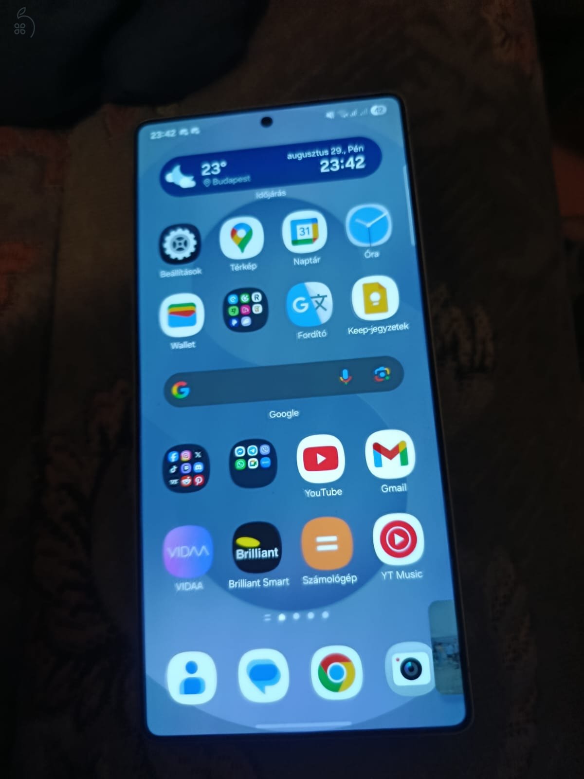 Samsung Galaxy S25 Ultra 12/512gb csere iphone-ra