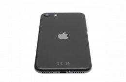 !! 1 ÉV GARANCIA !! Apple iPhone SE (2020) 64 GB Black 100%