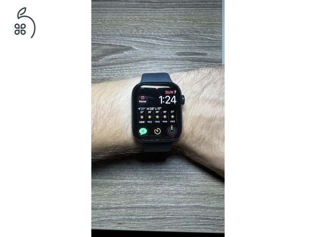 Eladó Midnight Apple Watch Series 7 GPS + Cellular 45mm 