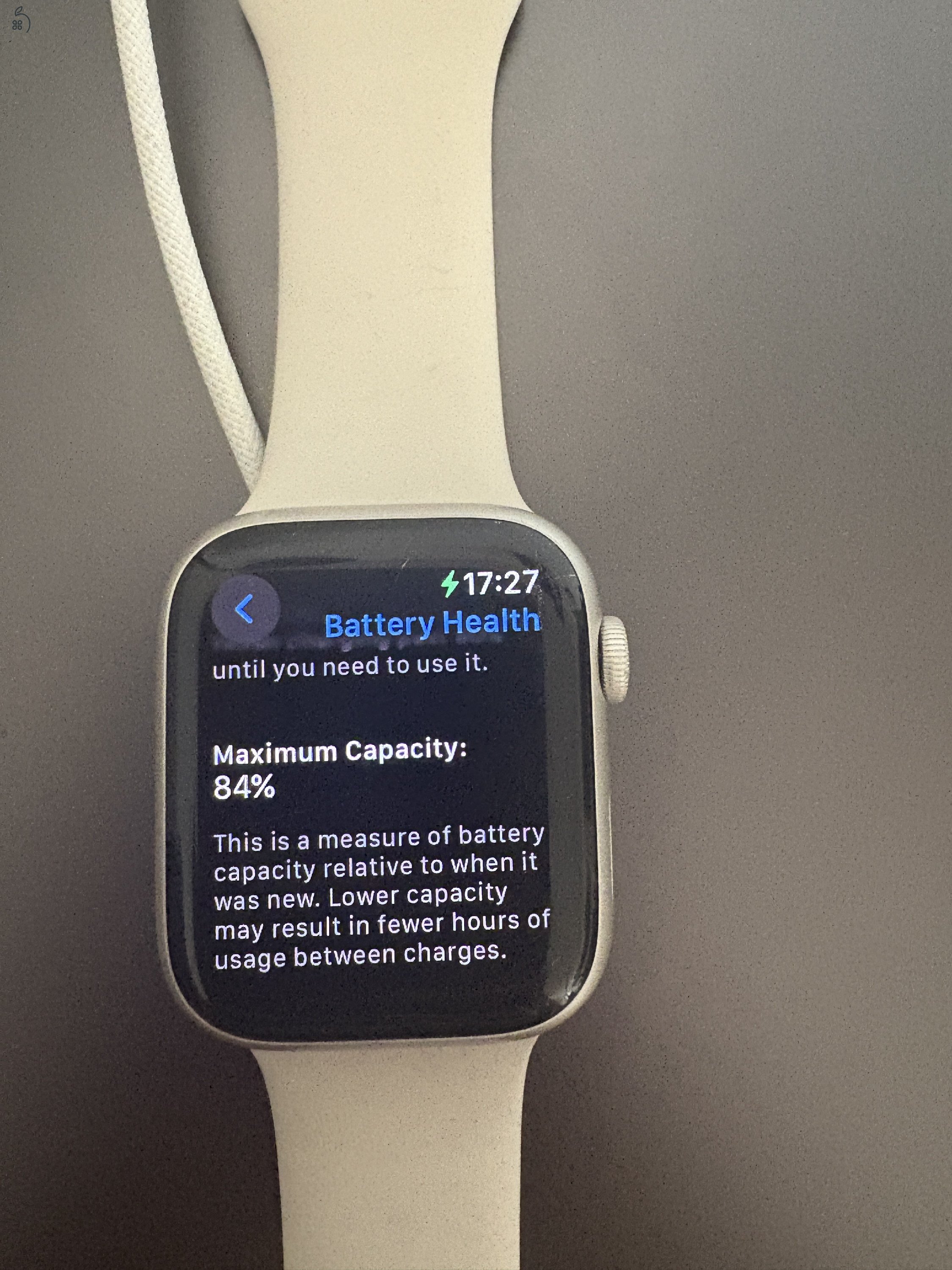  Apple Watch S8 45mm Csillagfény