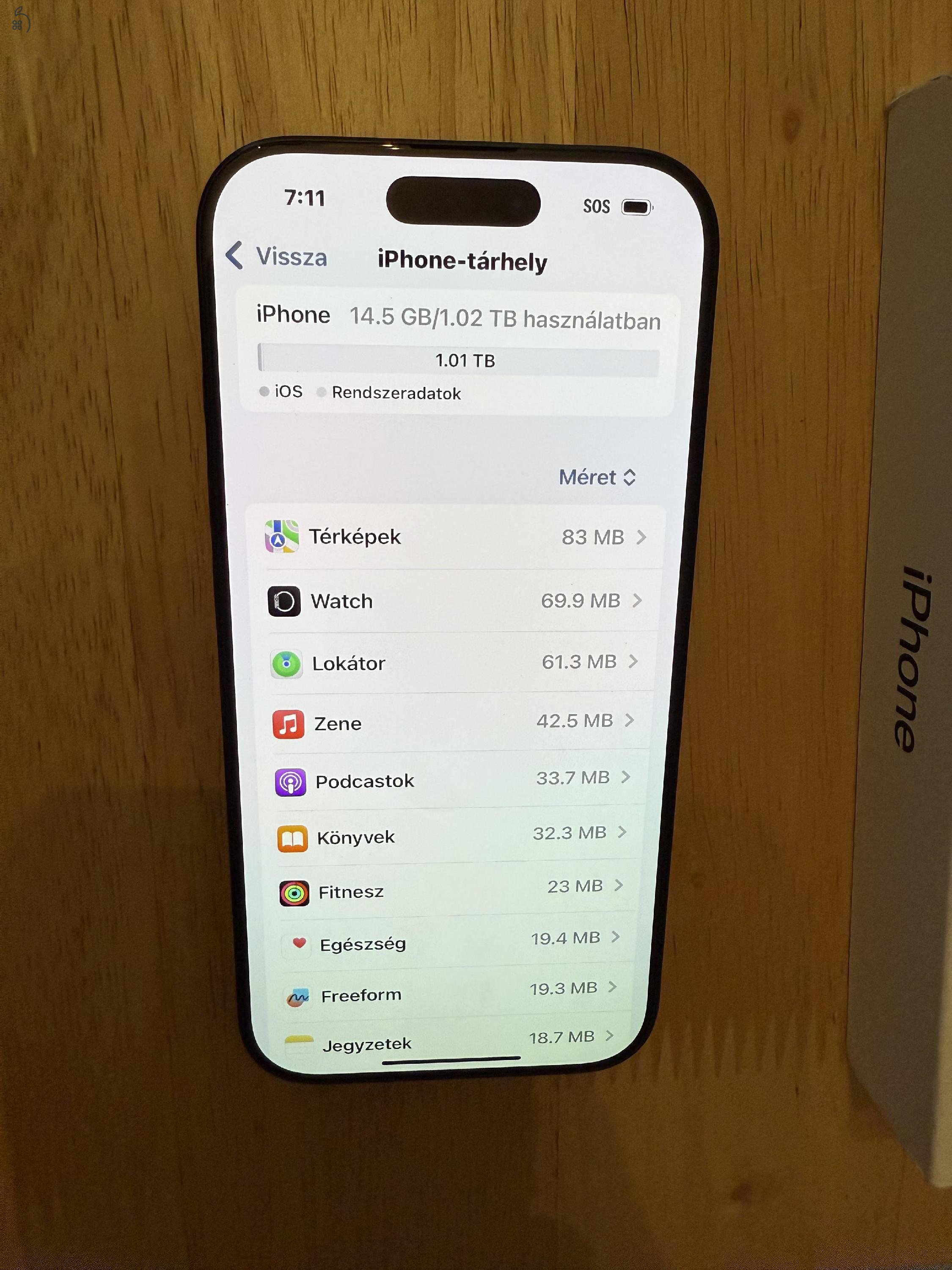 IPHONE 16 PRO 1 TERRA FÚGGETLEN