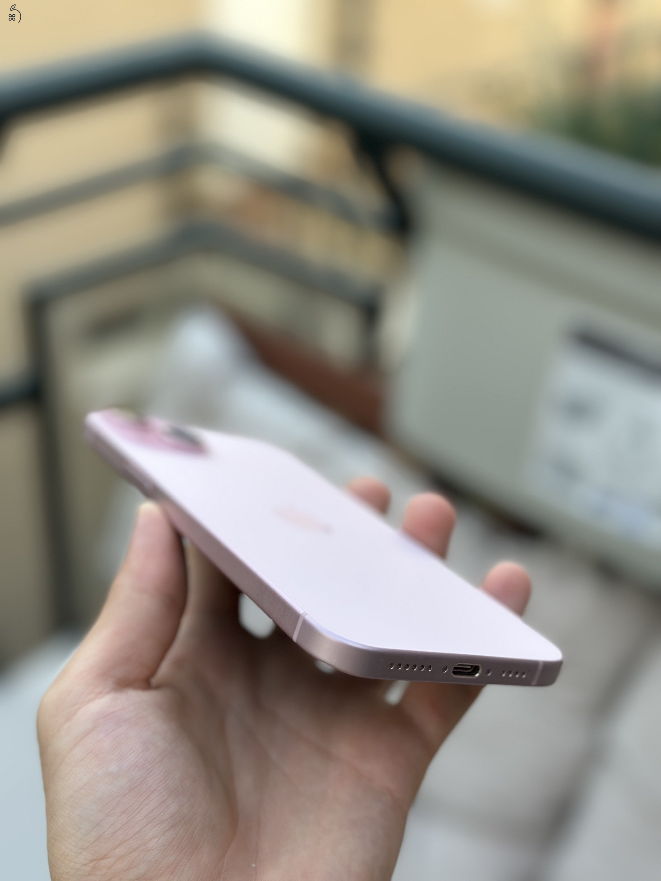 iPhone 15 Plus 128GB 85% AKKU, FÜGGETLEN!! GARANCIÁLIS PINK/ RÓZSASZÍN
