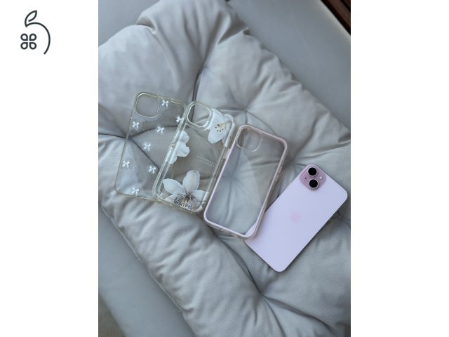 iPhone 15 Plus 128GB 85% AKKU, FÜGGETLEN!! GARANCIÁLIS PINK/ RÓZSASZÍN