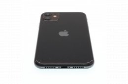 !! 1 ÉV GARANCIA !! Apple iPhone 11 64 GB Black 100%
