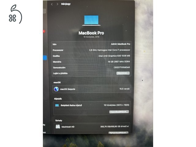 Apple MacBook Pro 16