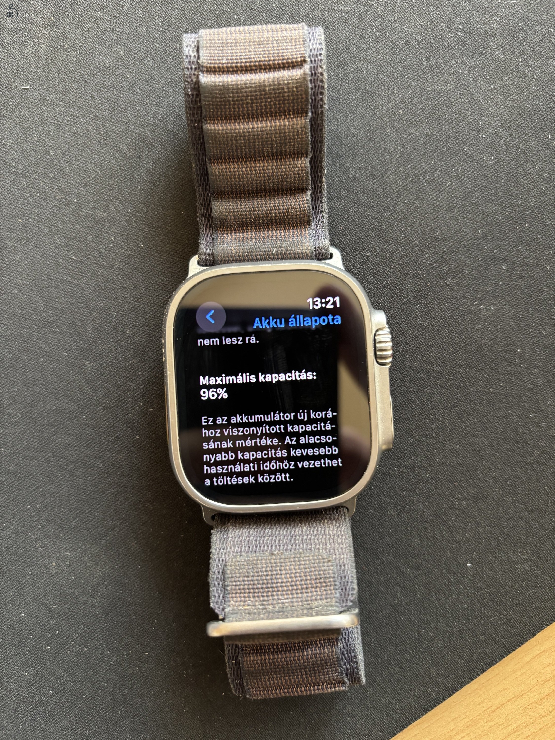 Apple Watch Ultra 2 - használt - jó állapotban