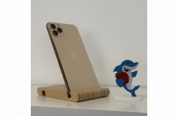 GYÖNYÖRŰ iPhone 11 Pro Max 256GB Gold -1 ÉV GARANCIA - Kártyafüggetlen, MS3268, 100% Akkumulátor
