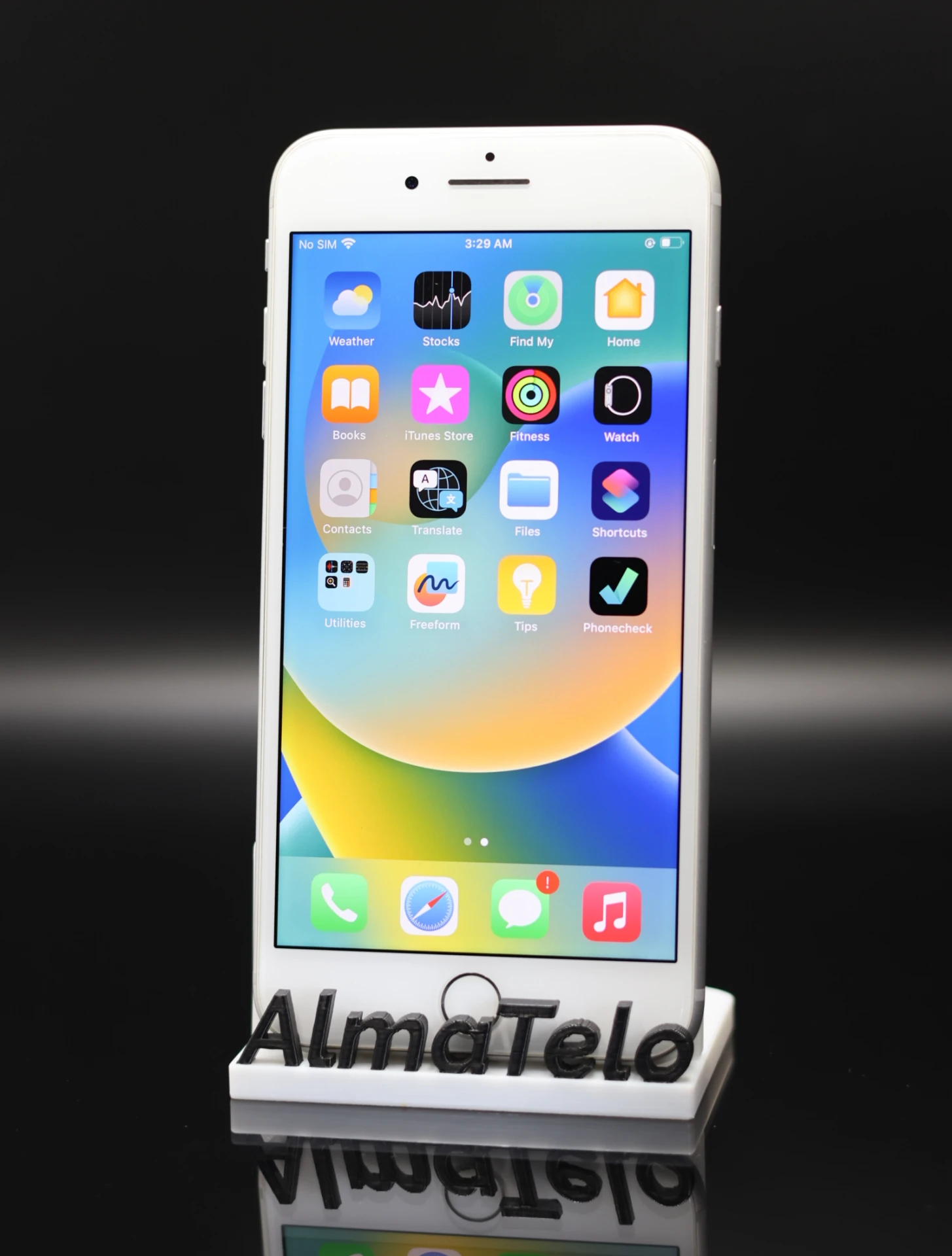 Apple iPhone 8 Plus 64 GB Silver 100% akku - 12 HÓ GARANCIA