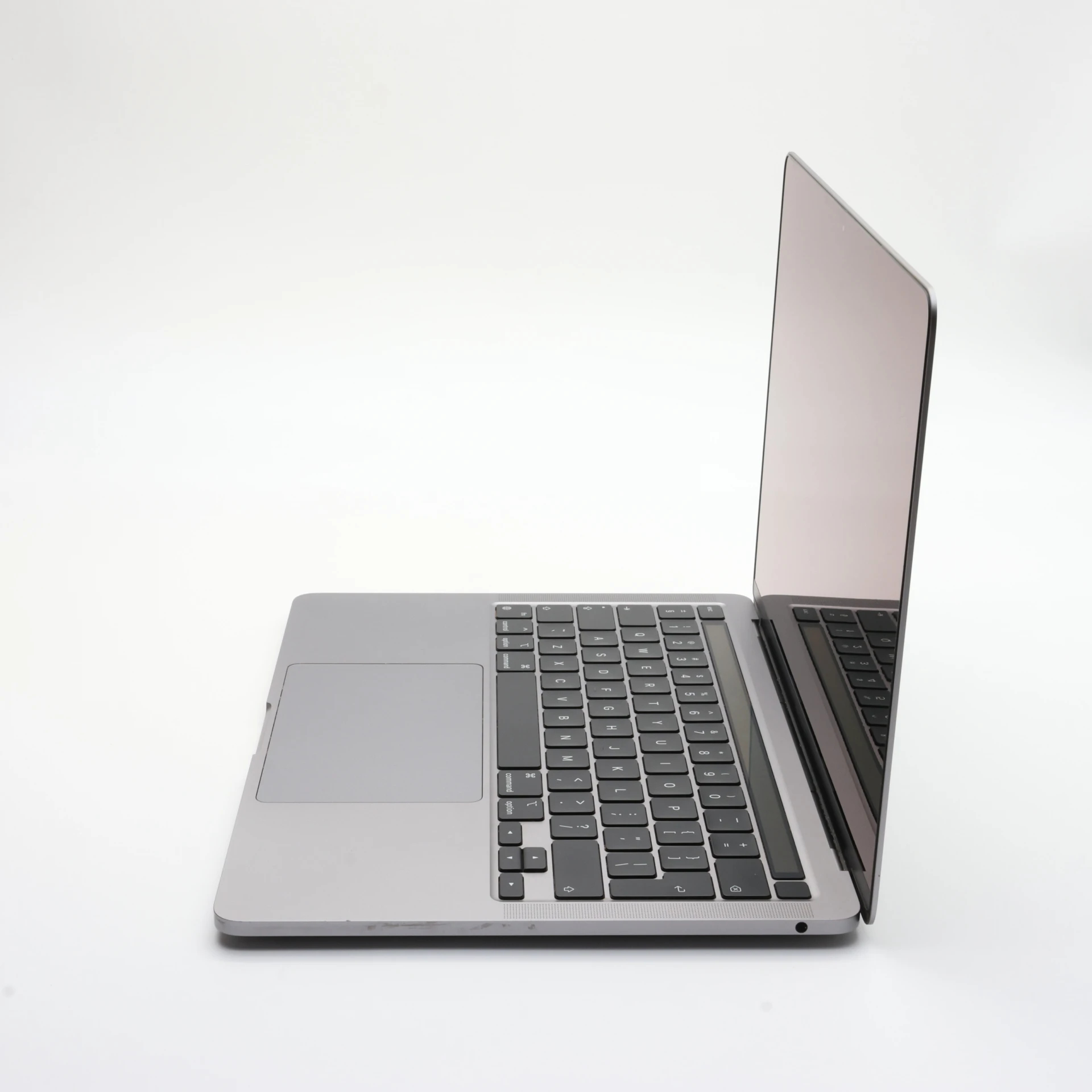 !! 1 ÉV GARANCIA !! Apple MacBook Pro 13″ Touch Bar 2020 M1 256 GB SSD 8 GB RAM Space Gray 95% EU Bill