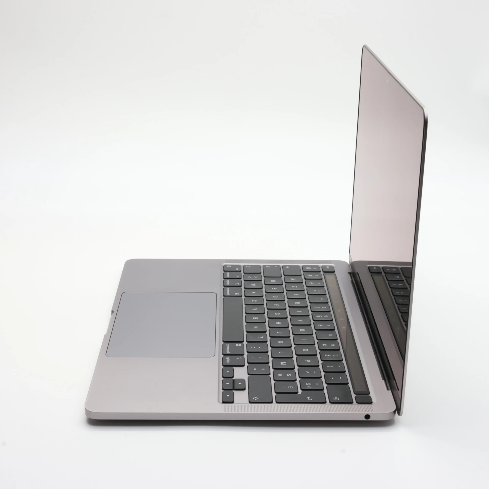 !! 1 ÉV GARANCIA !! Apple MacBook Pro 13″ Touch Bar 2020 M1 512 GB SSD 8 GB RAM Space Gray 90% EU Bill