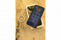 Apple iPhone 15 Pro Max 256GB hibátlan kék telefon eladó!